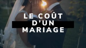 le coût d’un mariage